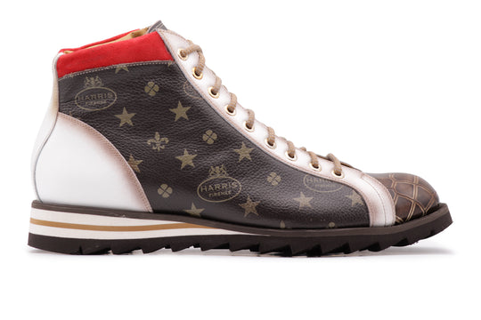 Stiefeletten 3019 Monogramm – Testa di Moro