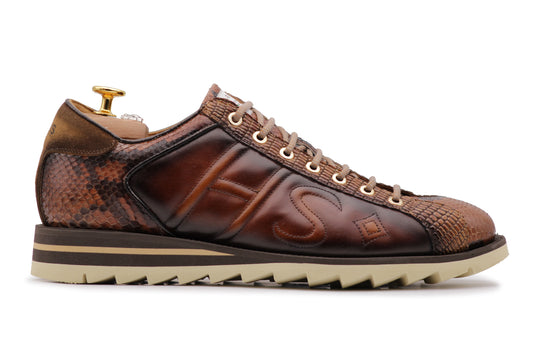 Baskets 2817 HS Python – Marron