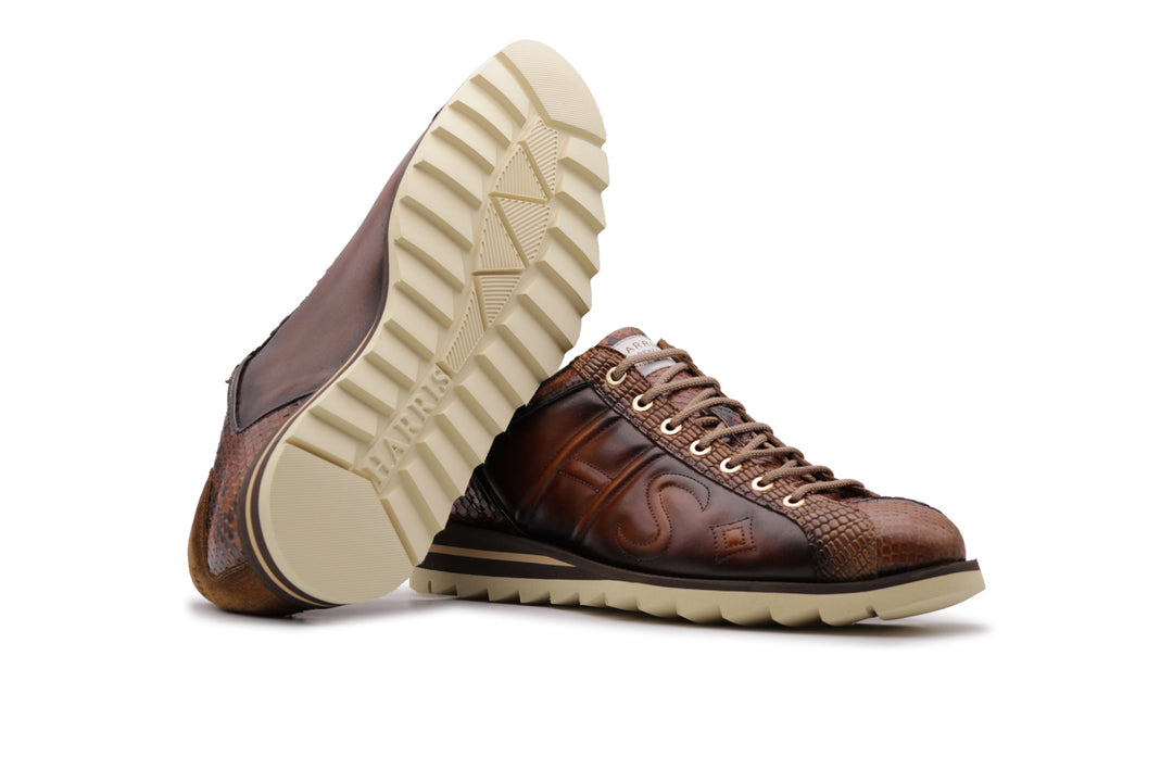 Baskets 2817 HS Python – Marron