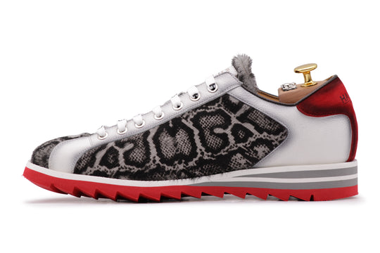 2817 Cavallino Sneakers – White and Grey