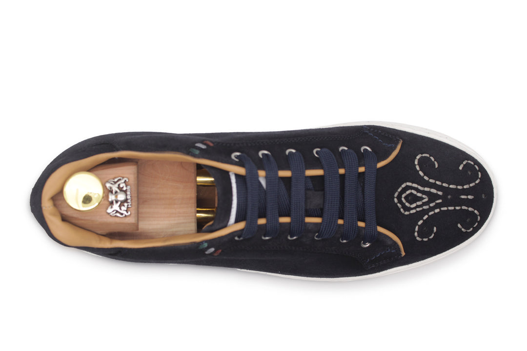 London Suede Sneakers – Blue