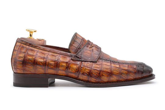 Mocassin de crocodile