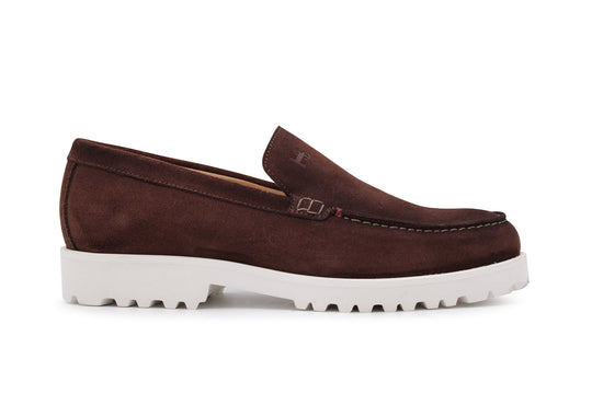 Suede loafers