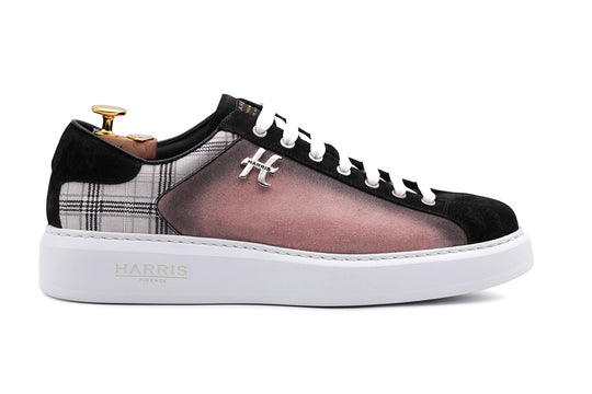 Leather sneakers