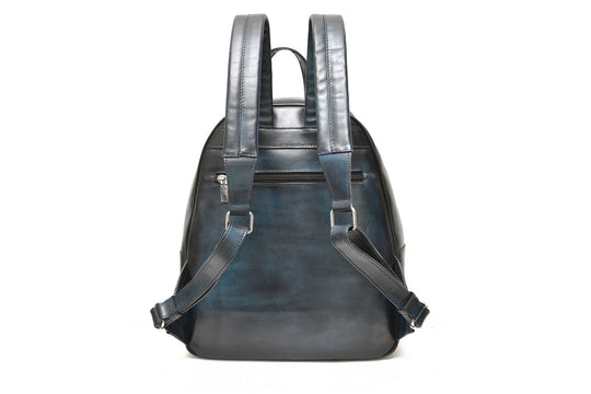 Leather backpack