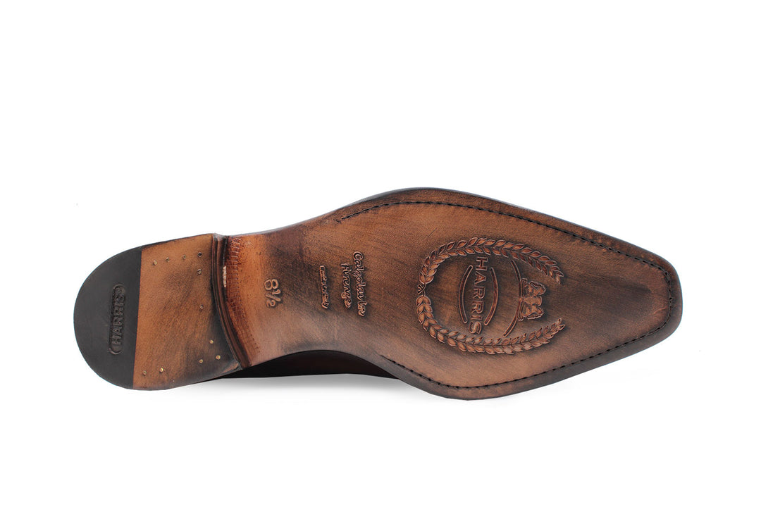 Double leather buckle