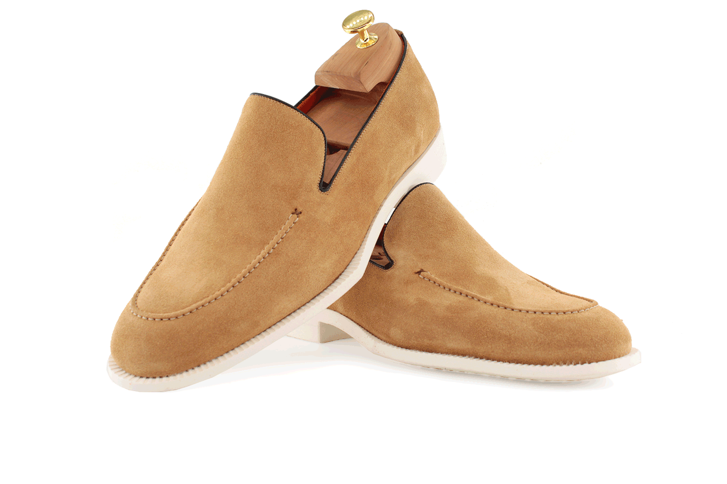 Leather moccasin