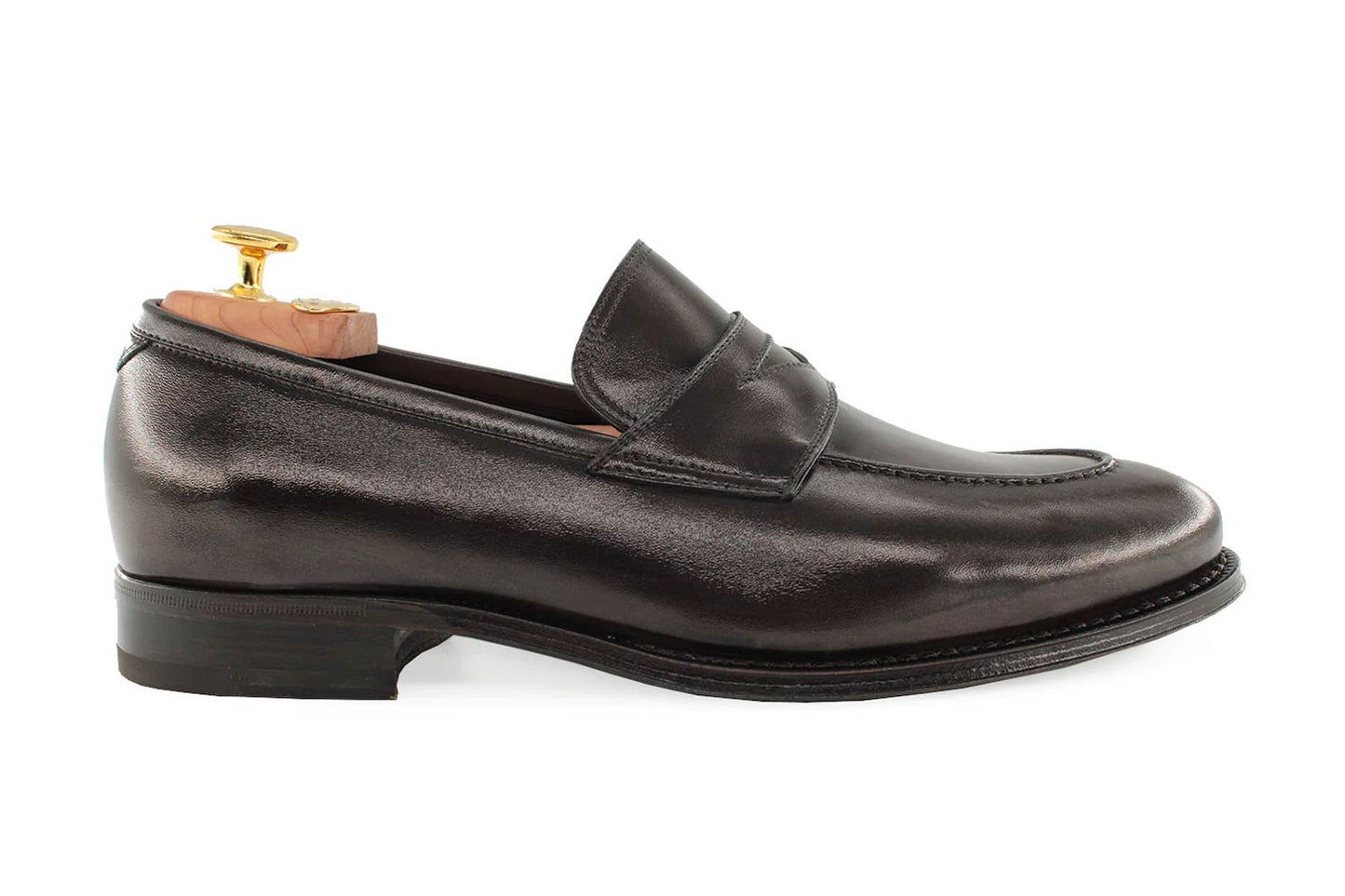 Leather moccasin