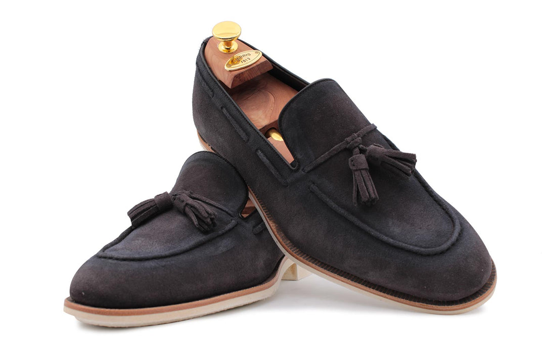 Suede loafers