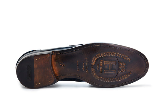 Leather moccasin